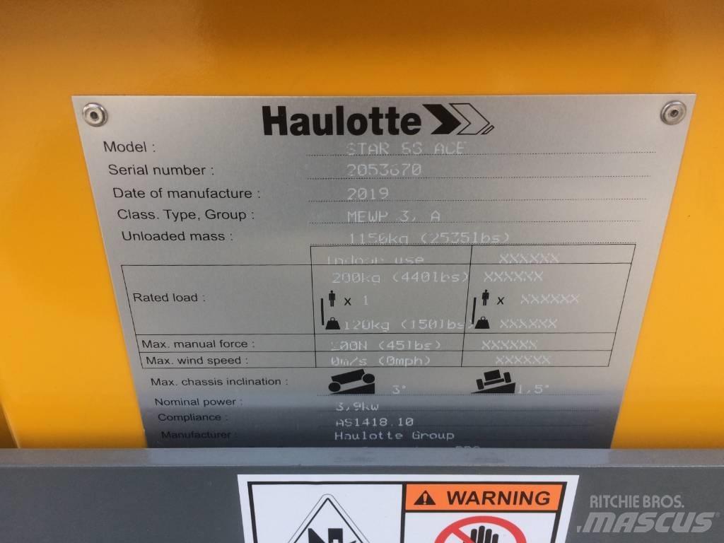 Haulotte Star 8S Used Personnel lifts and access elevators