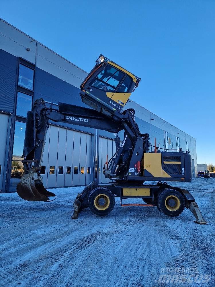 Volvo EW220E Wheeled excavators
