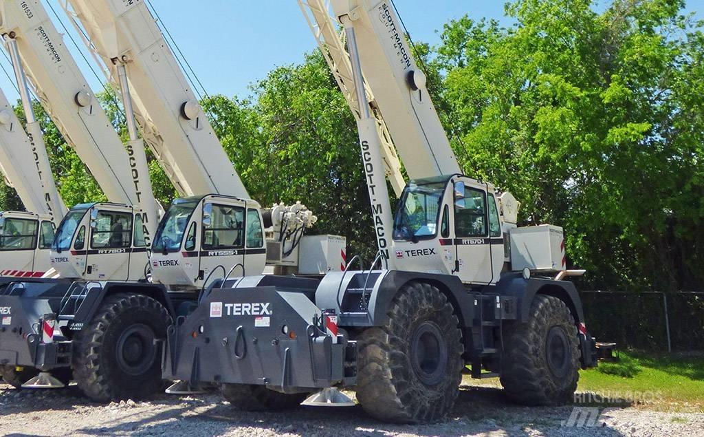 Terex RT670 Rough terrain cranes