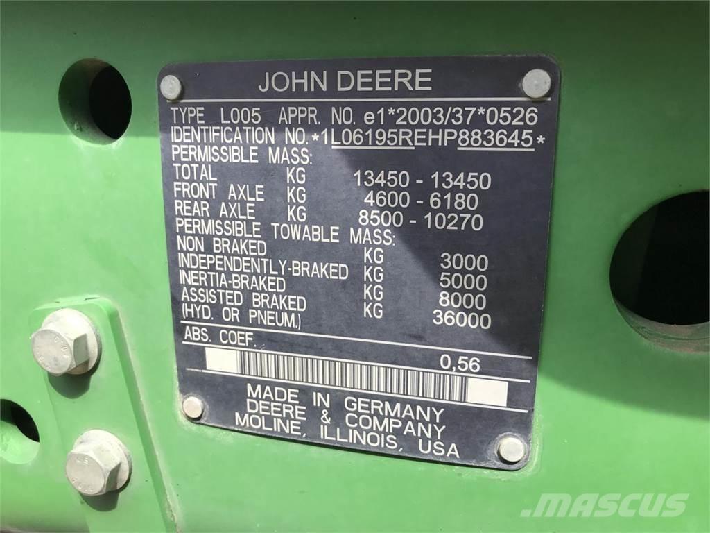 John Deere 6195R Tractors