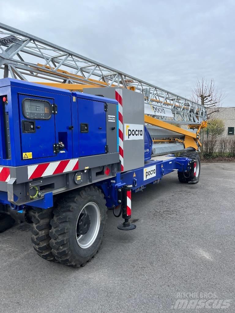 Potain M21-4WDS Self-erecting cranes