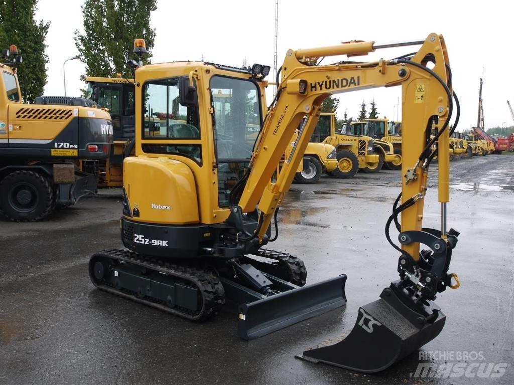 Hyundai R25Z-9AK Mini excavators < 7t (Mini diggers)