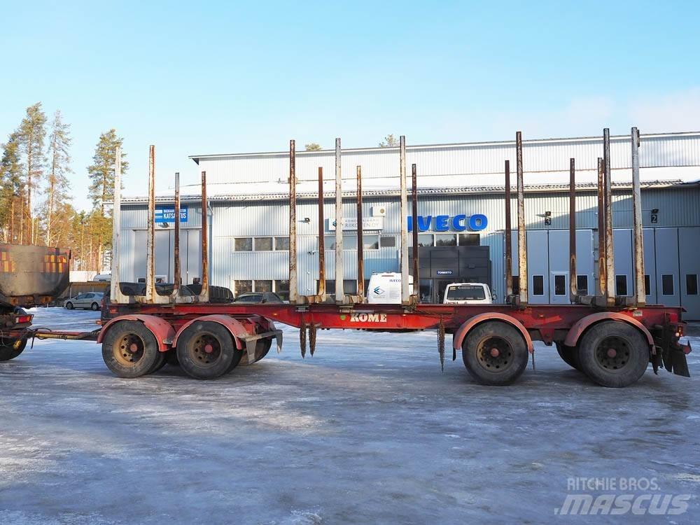 Kome 4 aks. Timber trailers