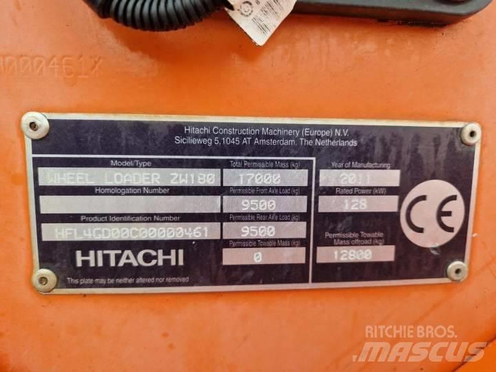 Hitachi ZW 180 Wheel loaders