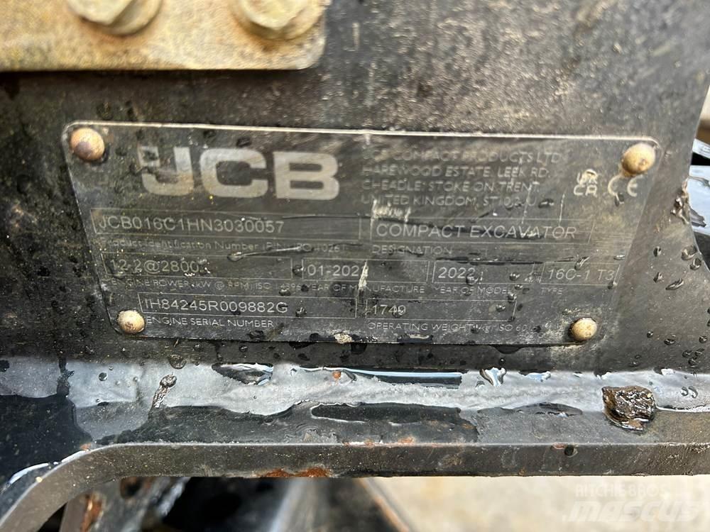 JCB 16C-1 Mini excavators < 7t (Mini diggers)
