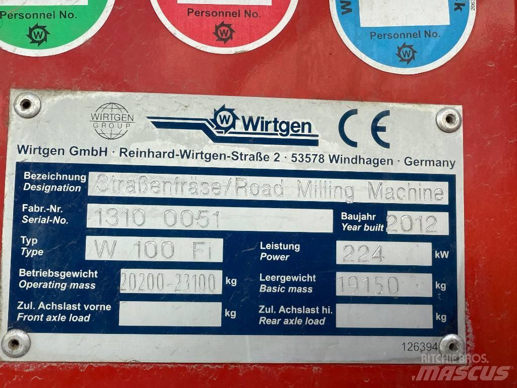 Wirtgen W100Fi Asphalt cold milling machines