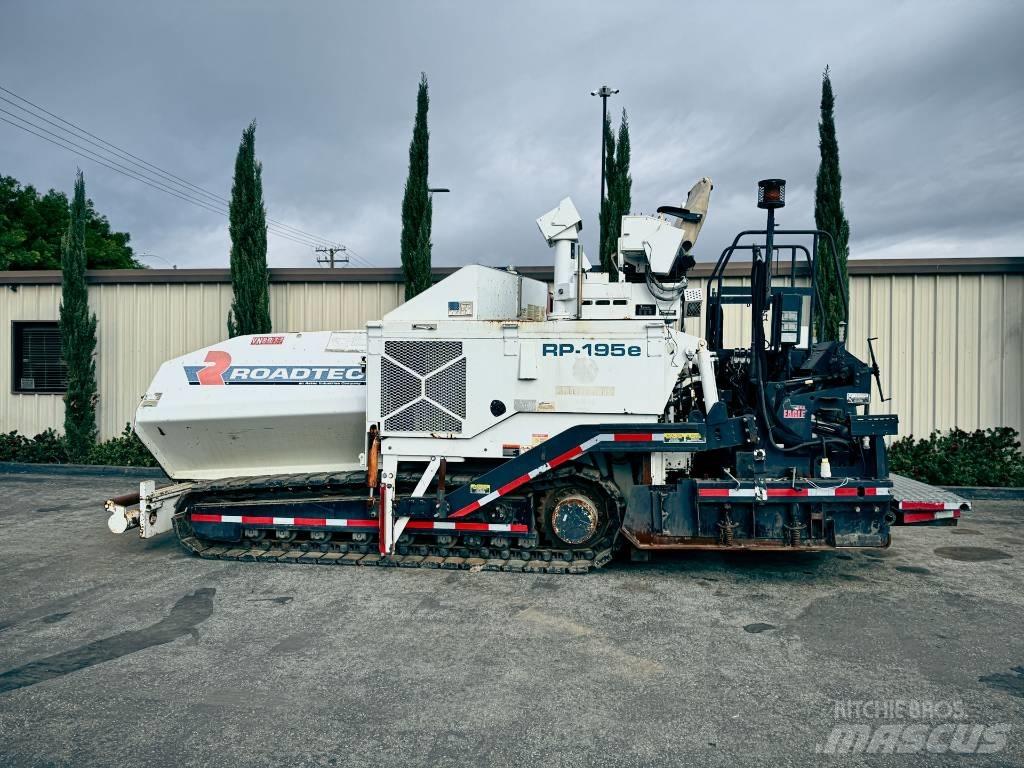 Roadtec RP195 E Asphalt pavers