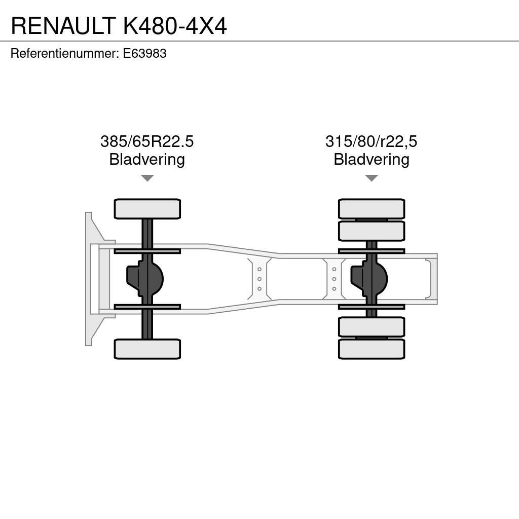 Renault K480-4X4 Prime Movers