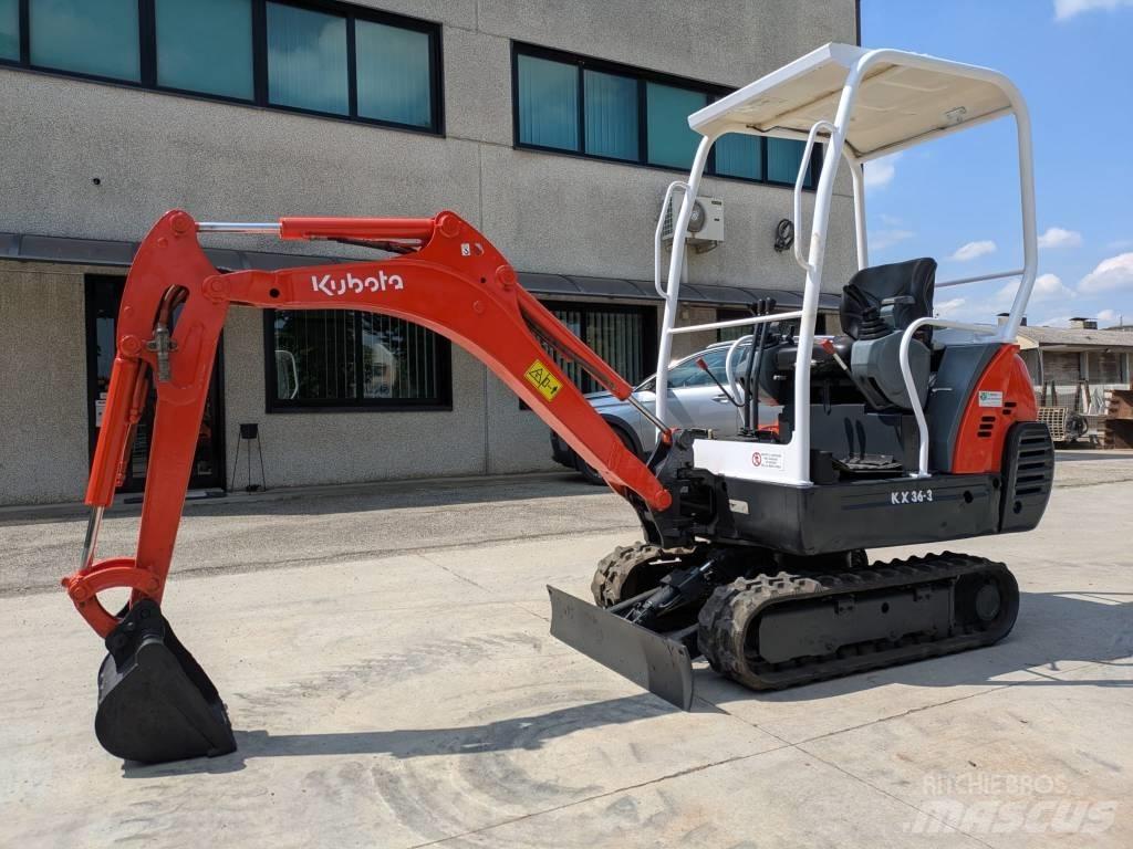 Kubota KX 36-3 Mini excavators < 7t (Mini diggers)