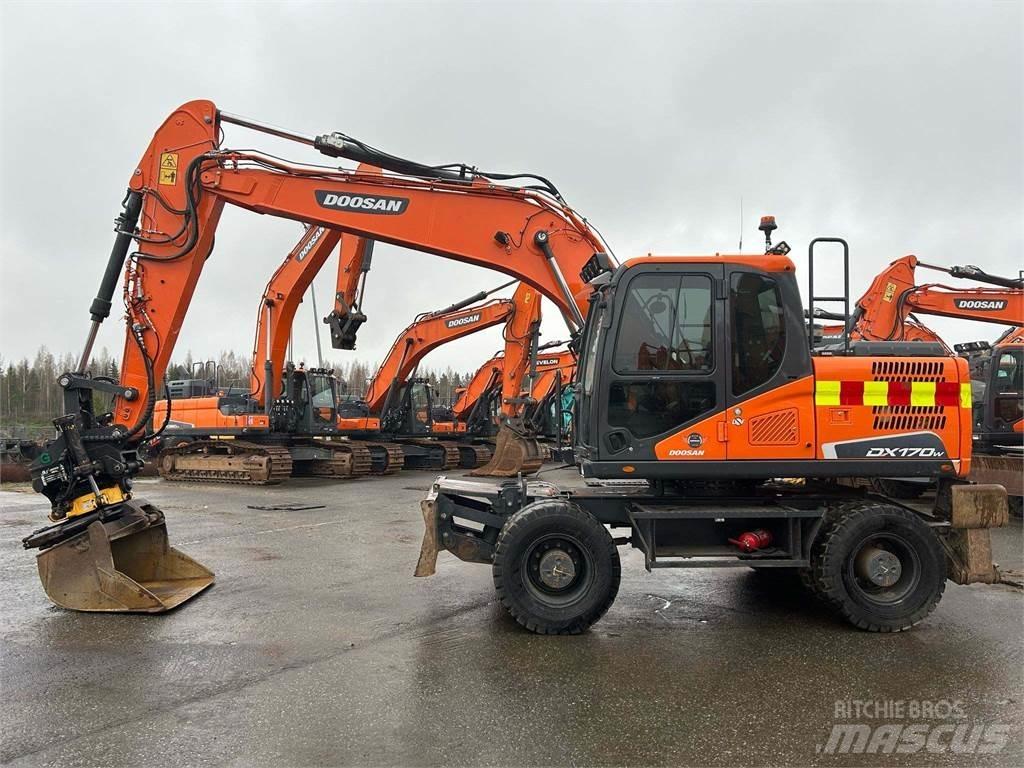 Doosan DX170W-5 Crawler excavators