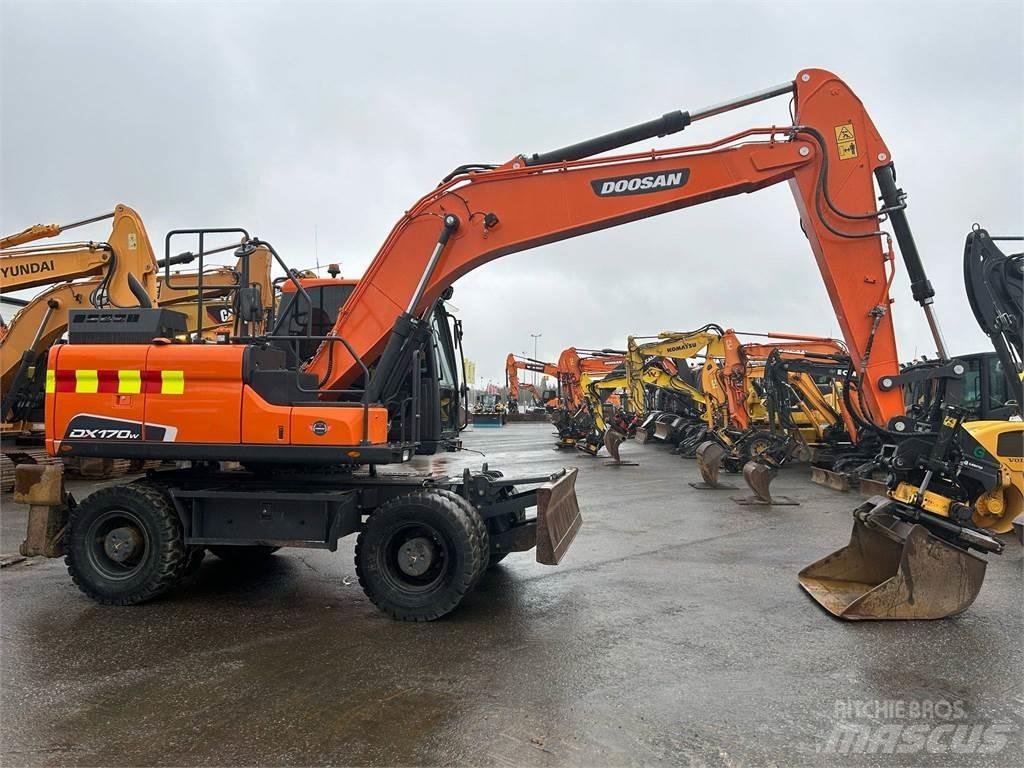 Doosan DX170W-5 Crawler excavators