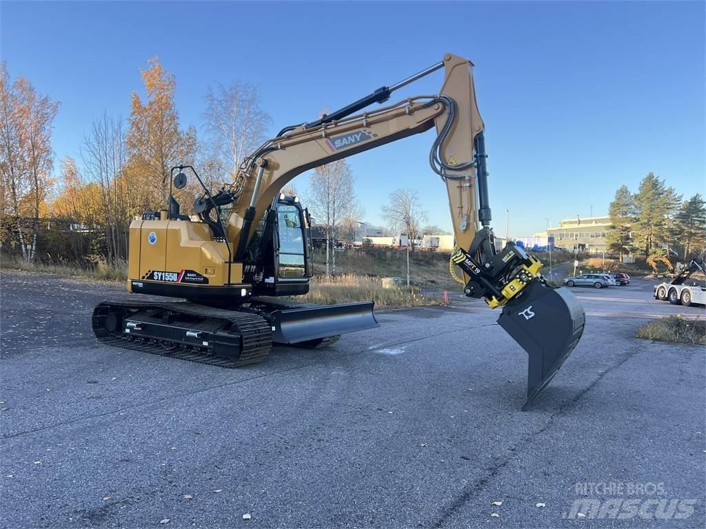 Sany SY155U Crawler excavators