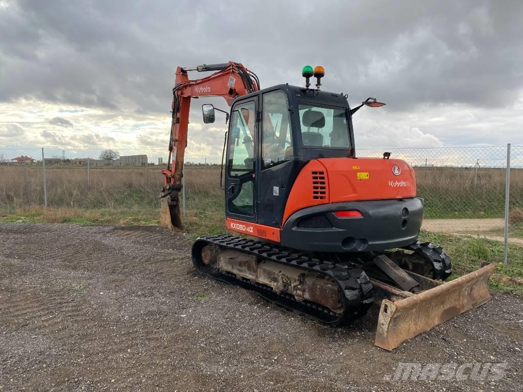 Kubota KX 080-4 Mini excavators  7t - 12t