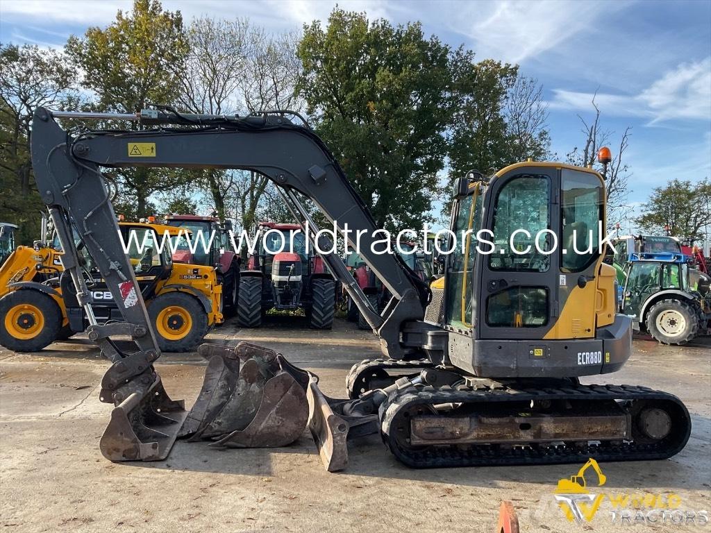 Volvo ECR 88 D Mini excavators  7t - 12t