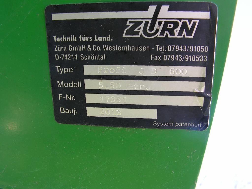 Zürn Profi 600 Combine harvester heads