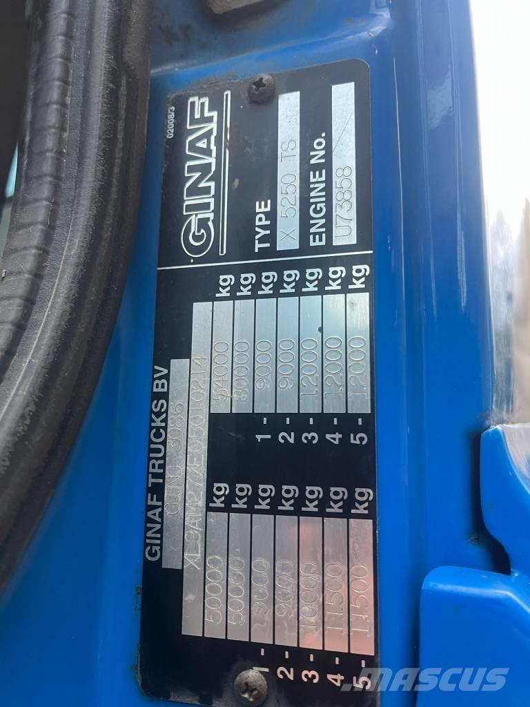 Ginaf X 5250 TS Concrete/mortar mixers