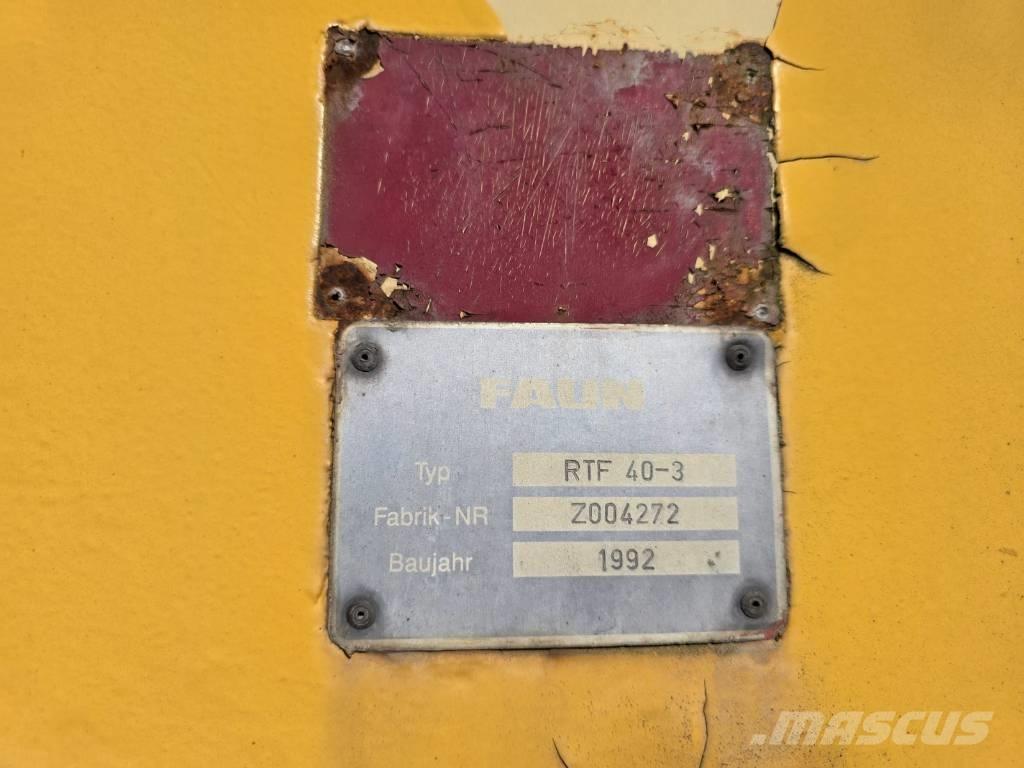 Faun RTF 40-3 All terrain cranes