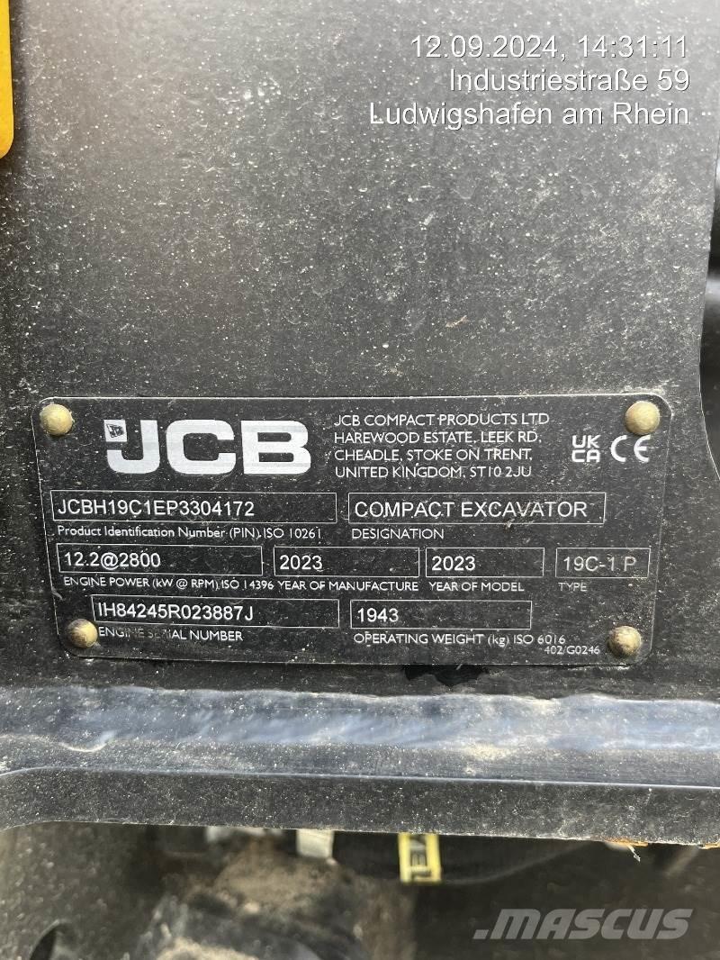 JCB 19C-1 Mini excavators < 7t (Mini diggers)