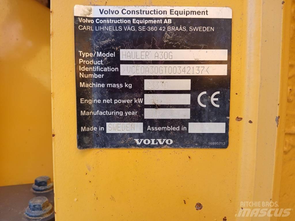 Volvo A 30 G Articulated Haulers