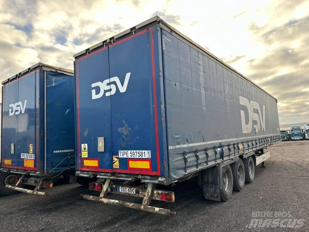 Krone SD Curtain sider semi-trailers