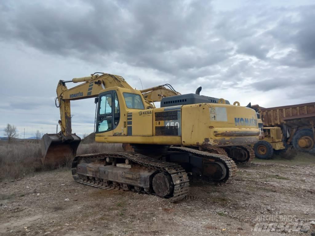Komatsu PC450LC Crawler excavators