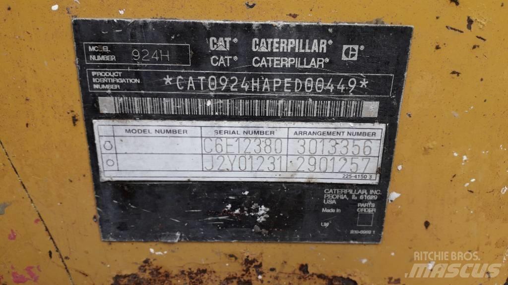CAT 924 H Wheel loaders