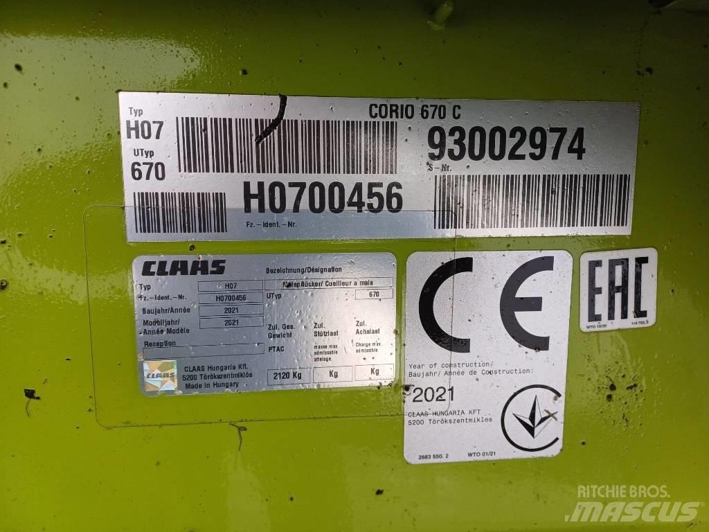 CLAAS Corio Combine harvester accessories