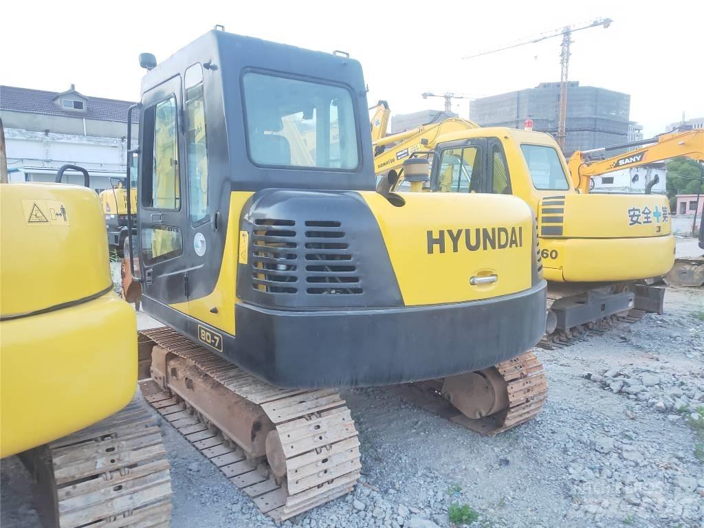 Hyundai R80-7 Crawler excavators