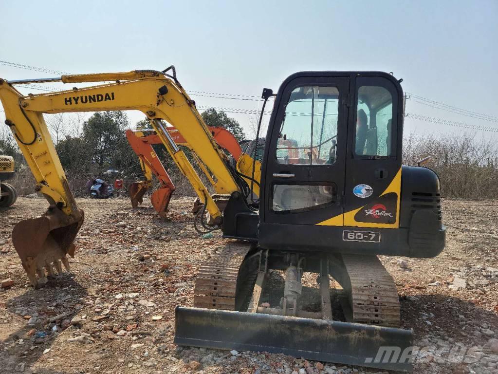 Hyundai R60-7 Mini excavators < 7t (Mini diggers)