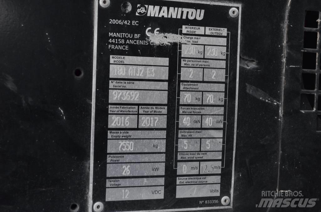 Manitou ATJ 180 Articulated boom lifts