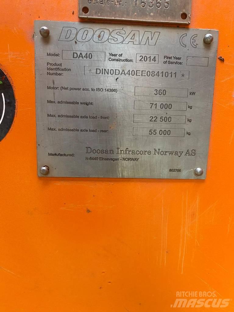 Doosan DA 40 Articulated Haulers