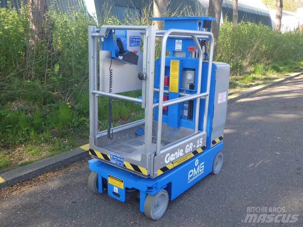Genie GR15 Used Personnel lifts and access elevators