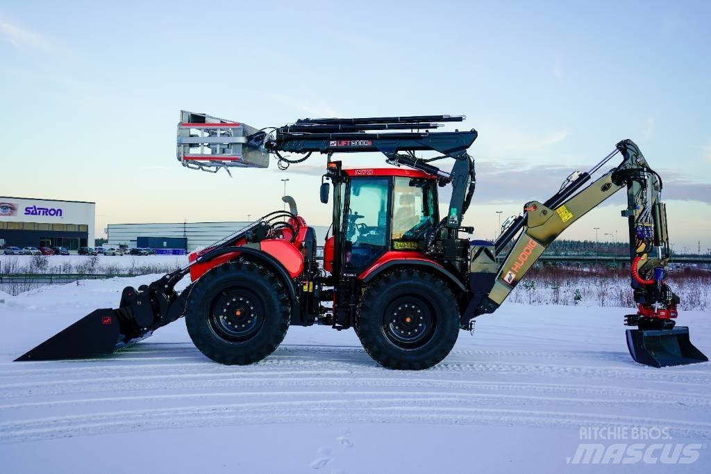 Huddig 1370 CABLE Backhoe