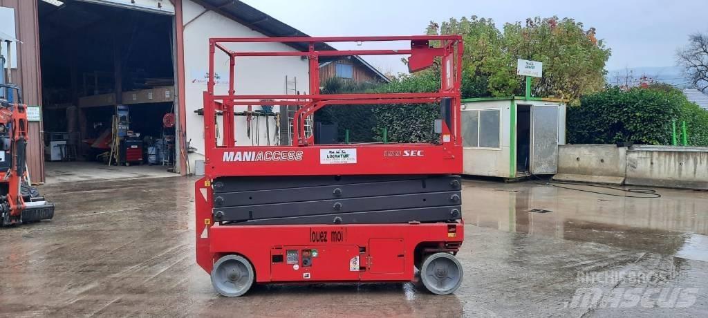 Manitou 100 SEC Scissor lifts