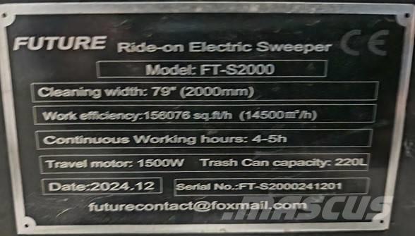  Future FT-S2000 Scrubber dryers