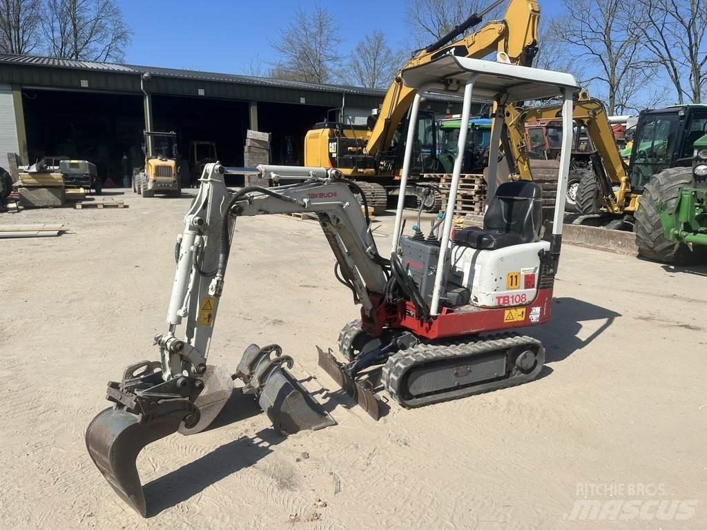 Takeuchi TB108 Mini excavators < 7t (Mini diggers)