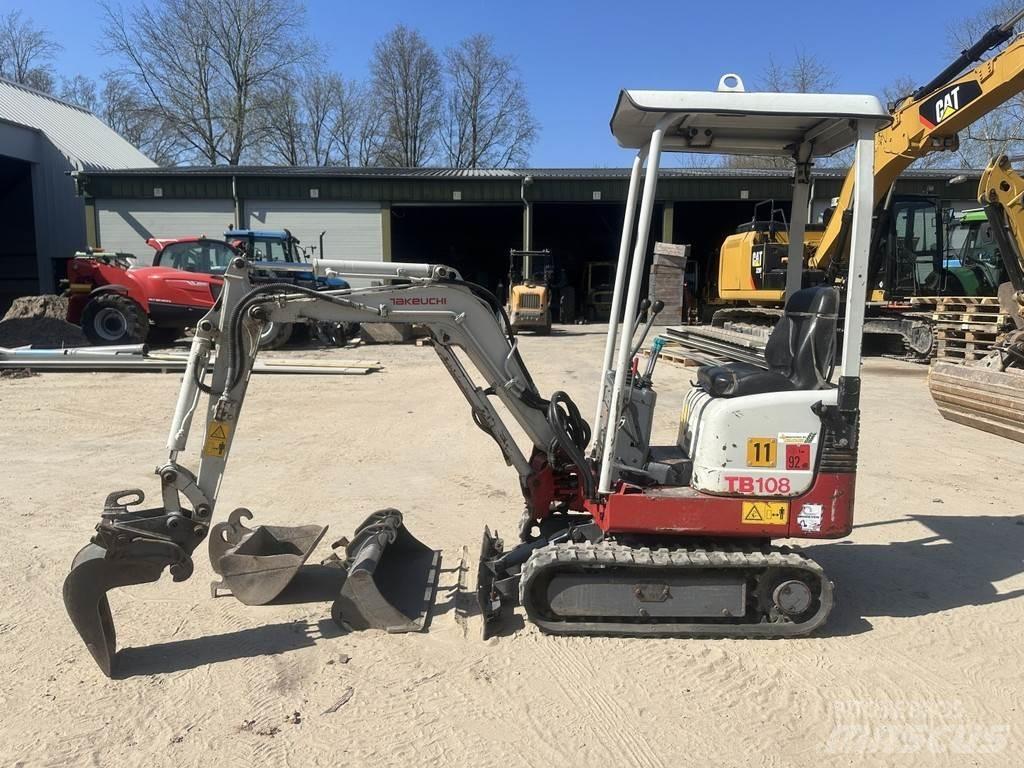 Takeuchi TB108 Mini excavators < 7t (Mini diggers)