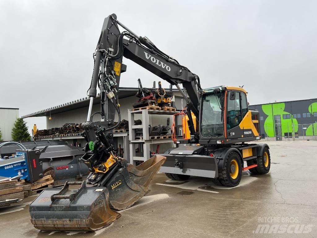 Volvo EWR150E Wheeled excavators