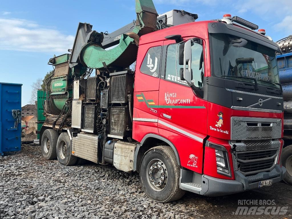 Heinola Volvo Wood chippers