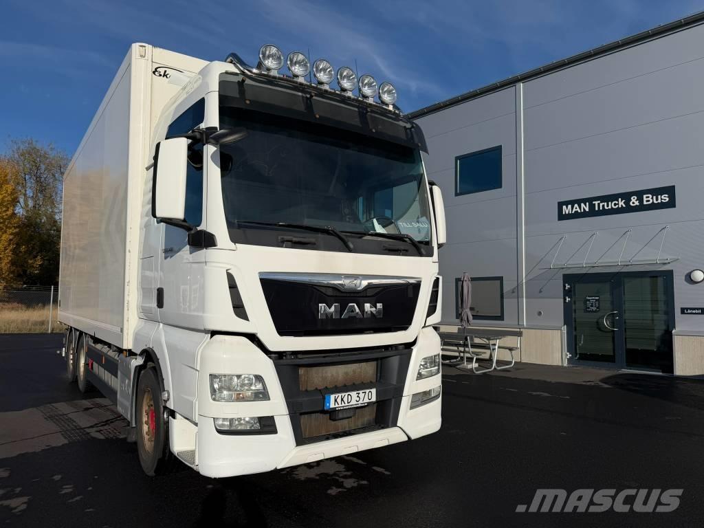 MAN TGX 26.480 6x2 Box trucks