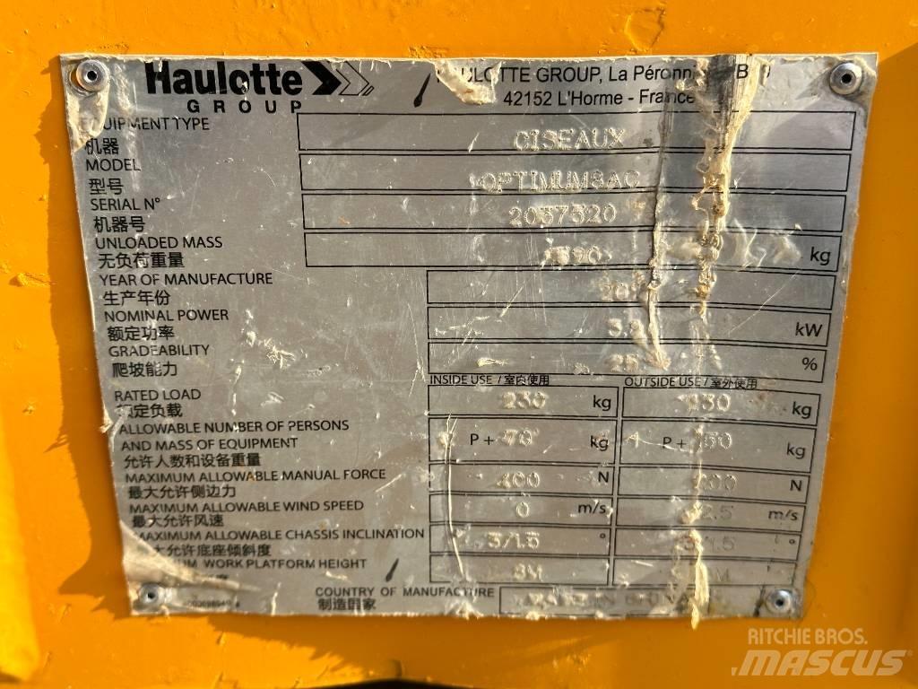 Haulotte OPTIMUM 8 Scissor lifts