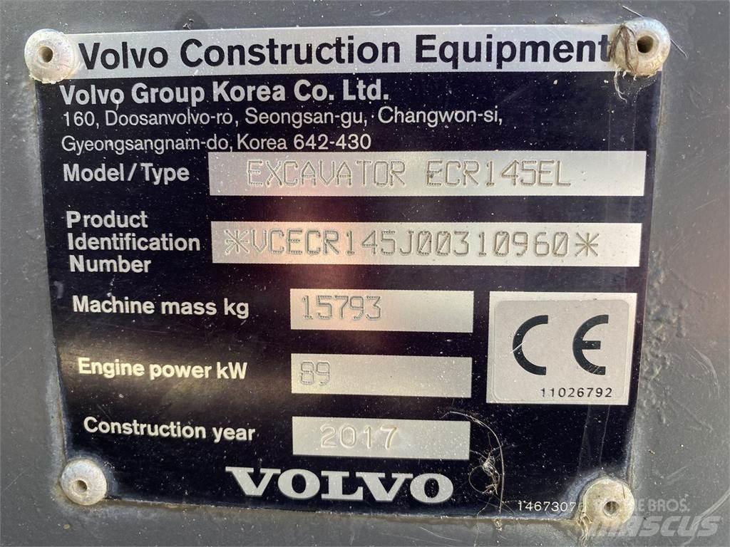 Volvo ECR145EL Crawler excavators