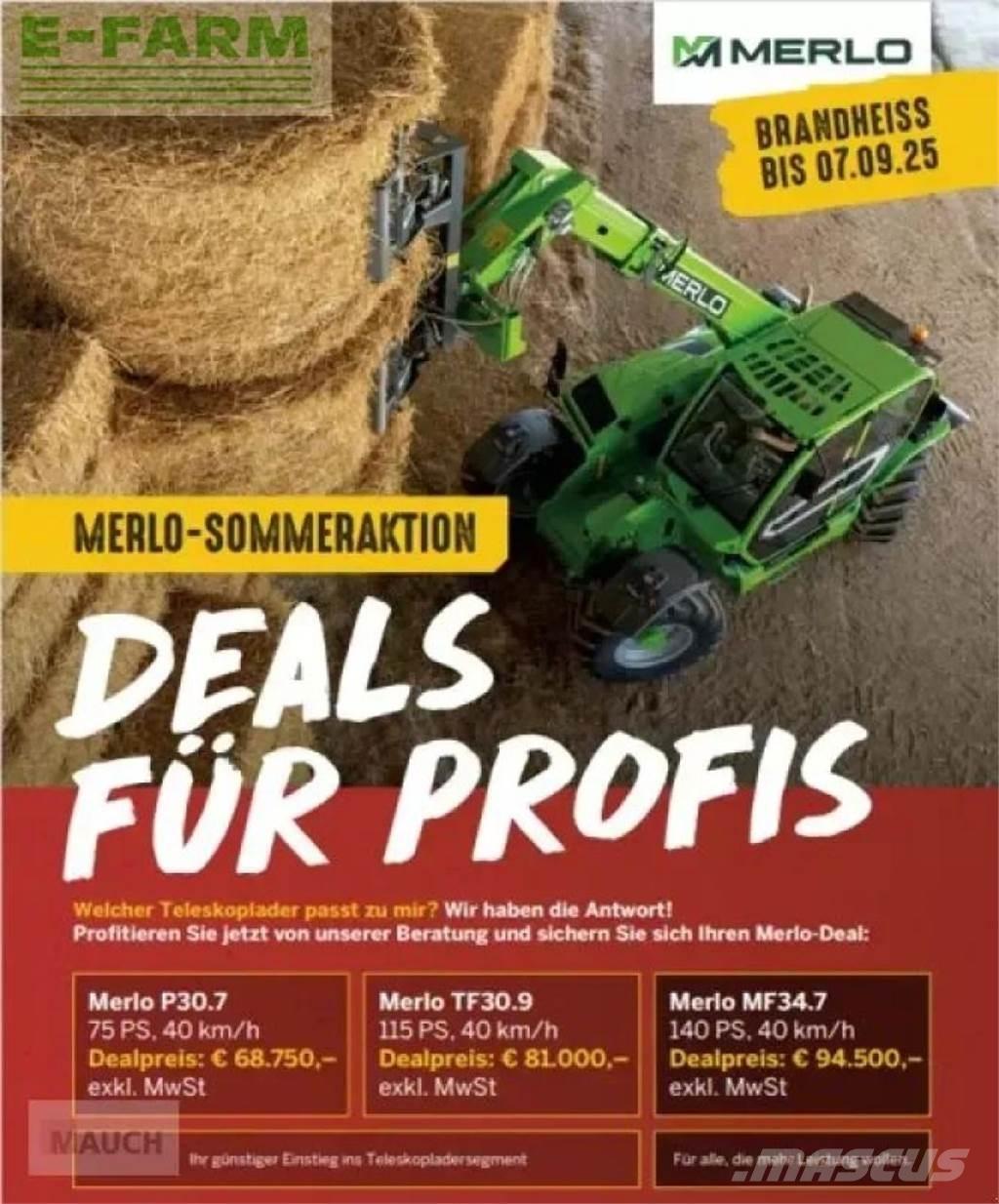 Merlo sommeraktion Telehandlers