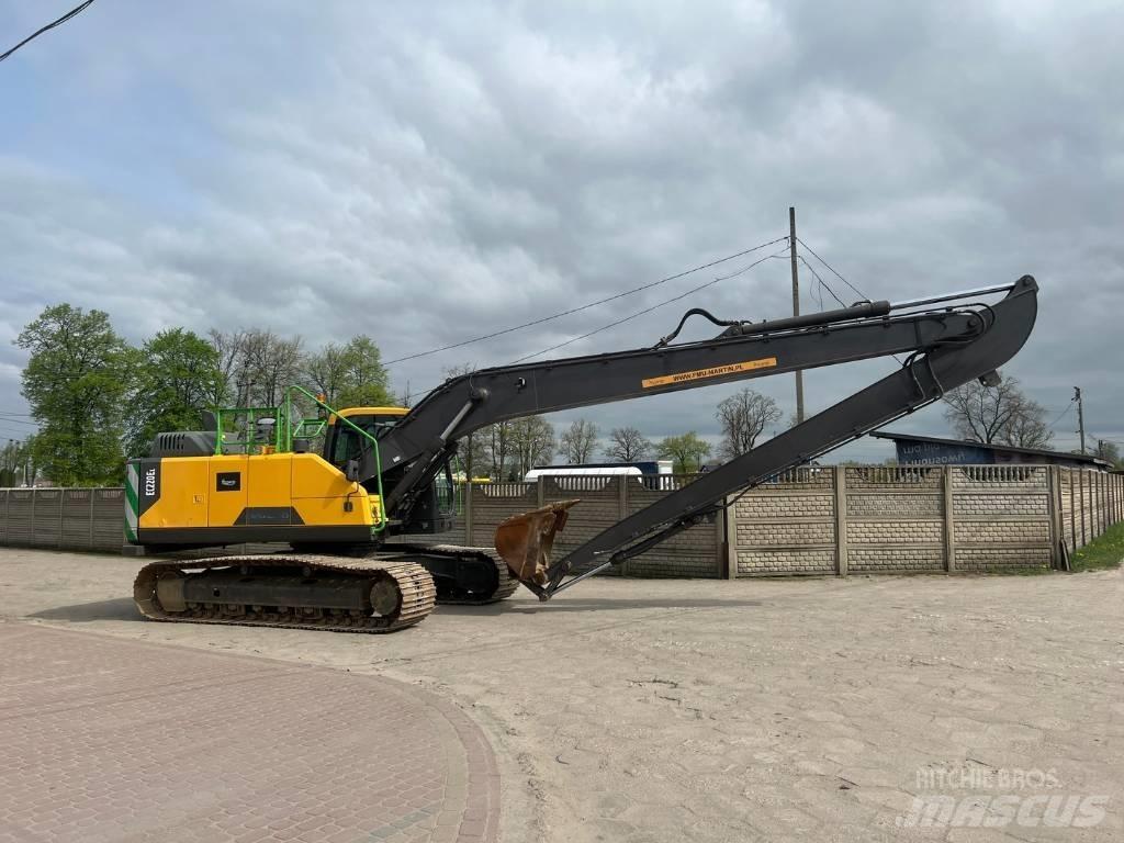 Volvo EC220EL LONG Crawler excavators