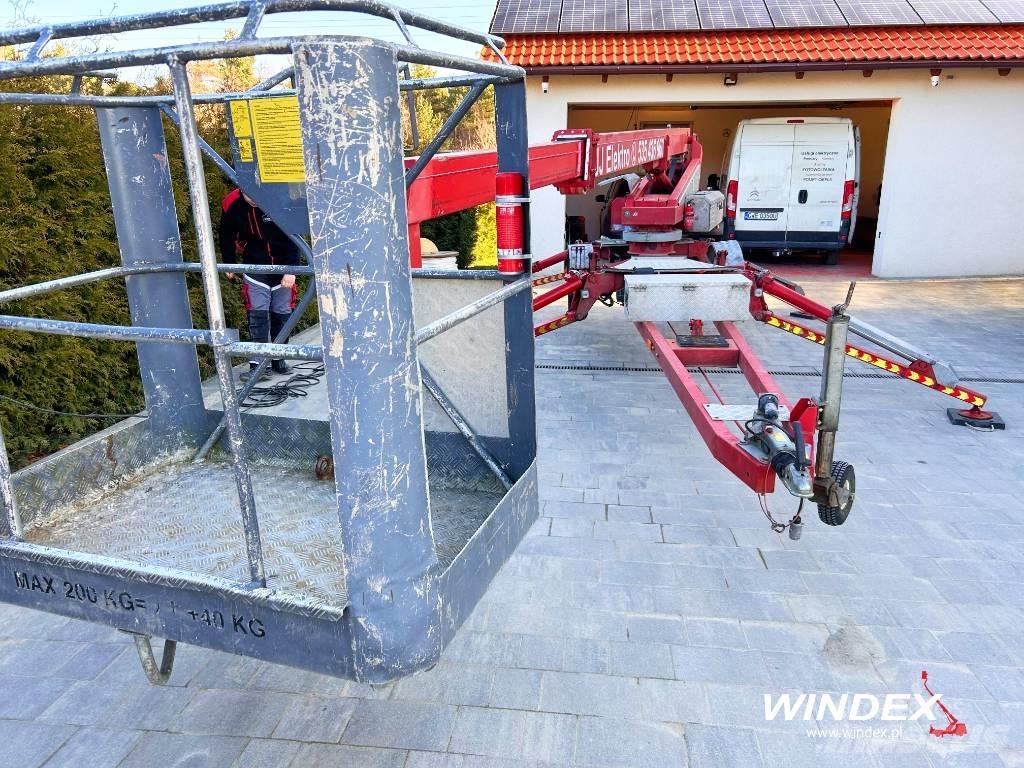 Ommelift 1250 EBZ Trailer mounted platforms