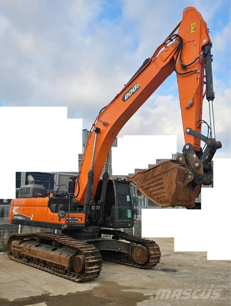 Doosan DX 380 LL-5 Crawler excavators