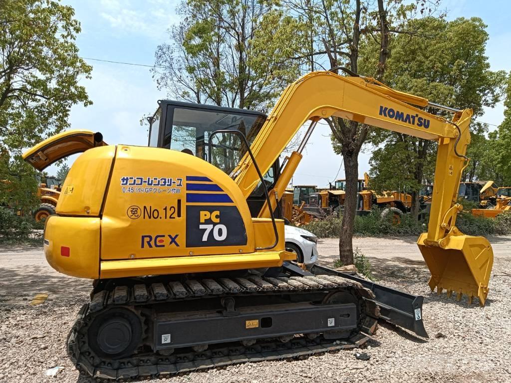 Komatsu PC 70 Mini excavators  7t - 12t