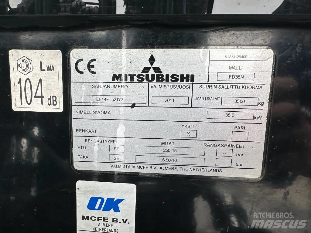 Mitsubishi FD 35 N Diesel trucks