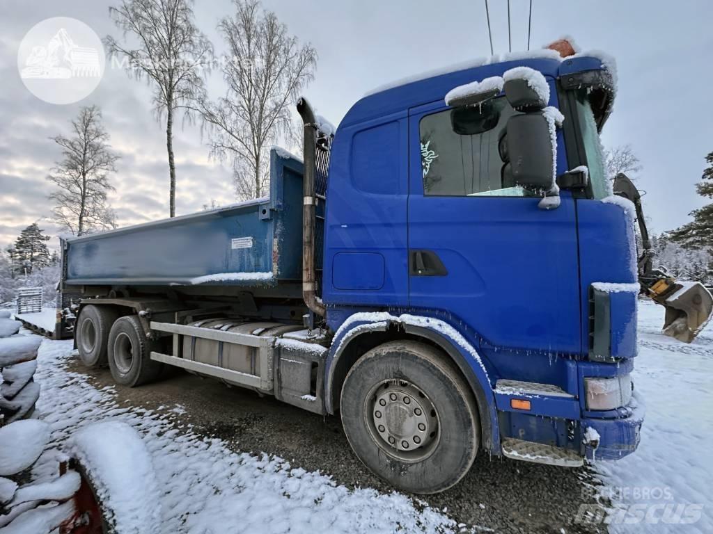Scania R 124 GB 470 Hook lift trucks