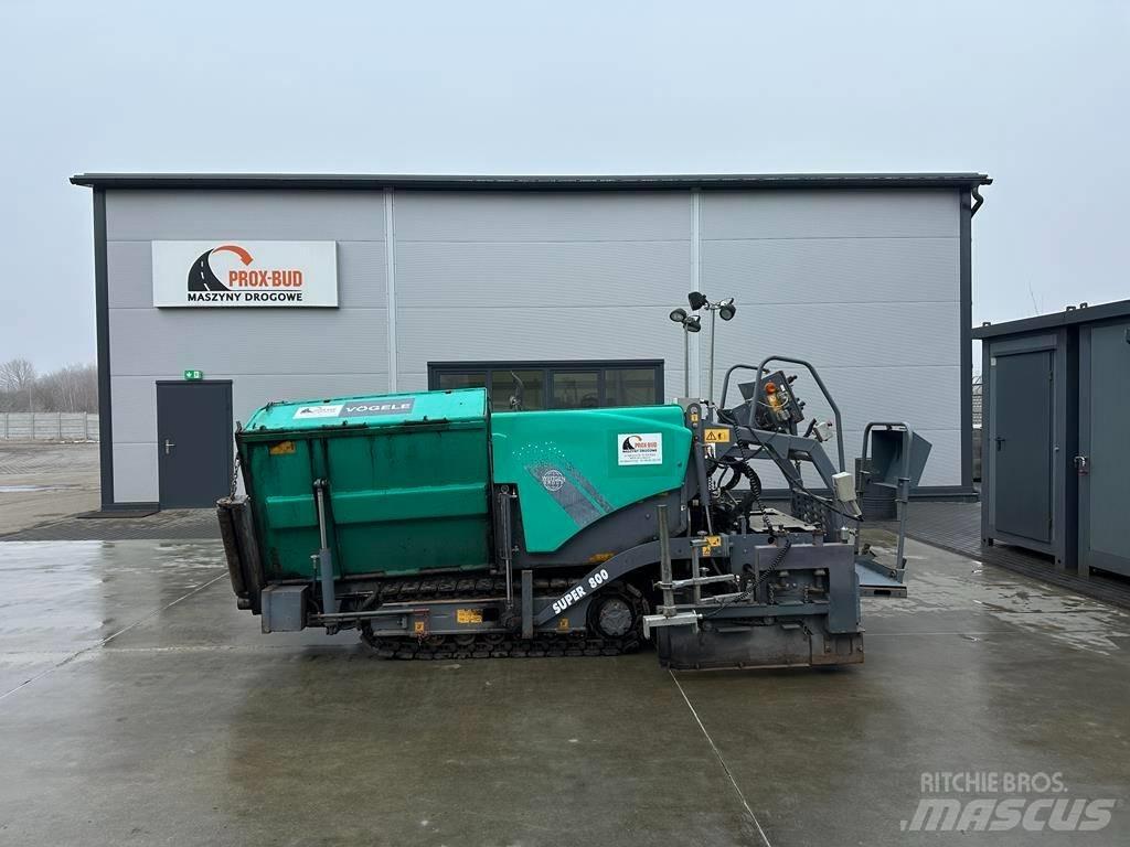 Vögele Super 800 Asphalt pavers